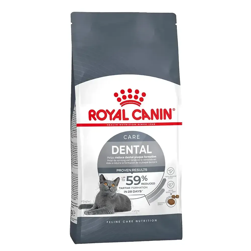 غذای خشک گربه دنتال کر ( اورال کر ) رویال کنین