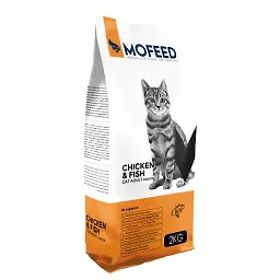 غذای خشک گربه بالغ با طعم مرغ و ماهی مفید