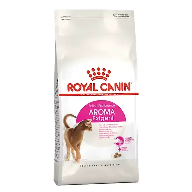 غذای خشک گربه آروما اگزیجنت حساس به بوی غذا رویال کنین