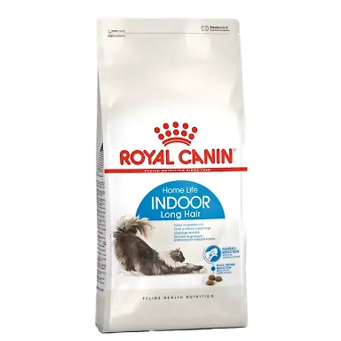 غذای خشک گربه ایندور مو بلند رویال کنین