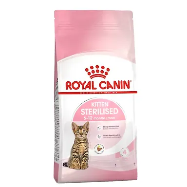 غذای خشک بچه گربه عقیم شده رویال کنین