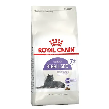 غذای خشک گربه عقیم شده بالای ۷ سال رویال کنین