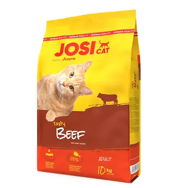 غذای خشک گربه با طعم گوشت بیف جوسی کت جوسرا