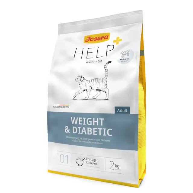 غذای خشک گربه دیابتیک و کنترل وزن جوسرا درمانی