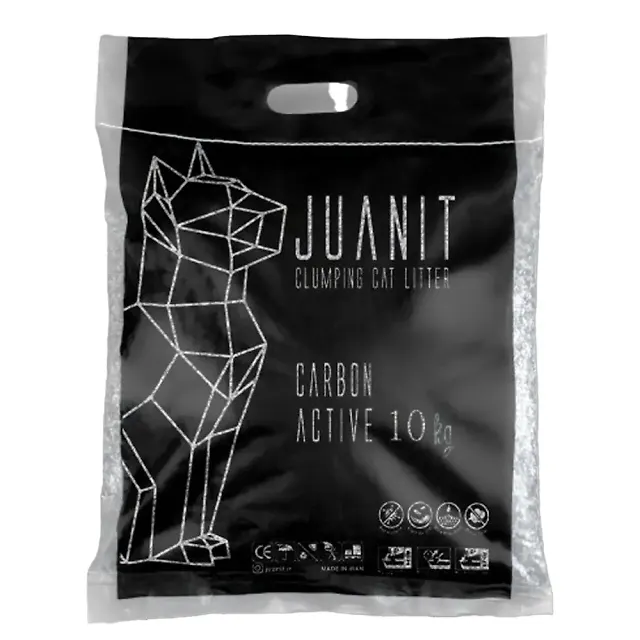 خاک گربه کربن اکتیو ژوانیت